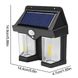 Ліхтар на сонячній батареї з датчиком руху Solar Wall Lamp COBA CB-228 CB228 фото 2