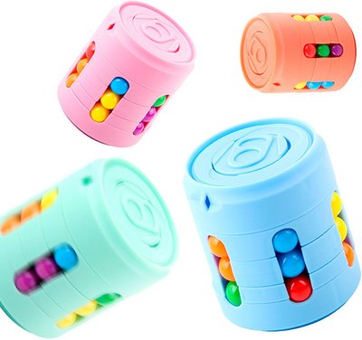 Головоломка-антистрес для дітей банка Cans Spinner Cube (DD1808-25) DD1808-25 фото