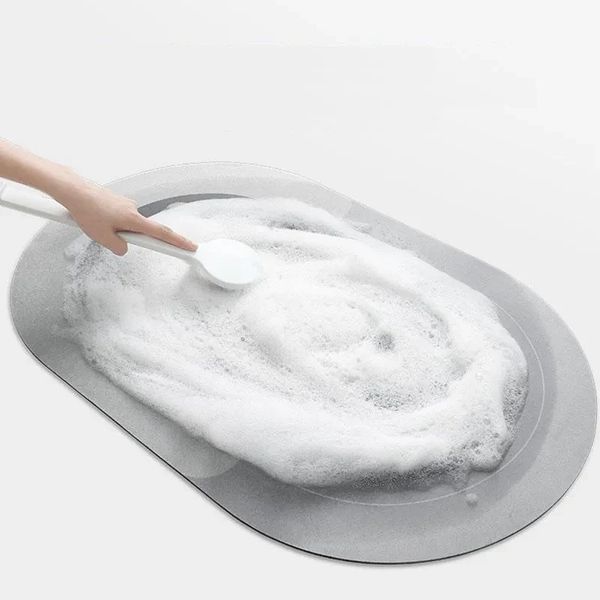 Килимок вологопоглинальний для ванної кімнати 3D Мармур 50х80 см MR5080 фото
