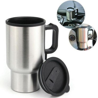 Термокухоль ELECTRIC MUG, Автомобільний кухоль із підігрівом Electric Mug, Кухоль із підігрівом 8888188299 фото