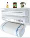 Кухонный органайзер для бумажных полотенец, пищевой пленки и фольги Triple Paper Dispenser Disp5 фото 4