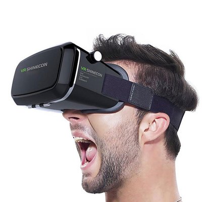 3D окуляри віртуальної реальності VR BOX SHINECON + ПУЛЬТ 09415 фото