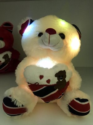 М'яка іграшка світиться ведмедик Тедді Teddi фото