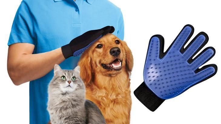 Рукавичка для вичісування шерсті True Touch, Тру Тач, Pet Glove 3811157 фото