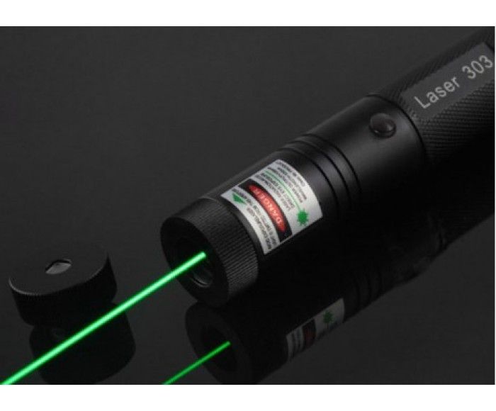 Лазерна указка зелений лазер Laser 303 green з насадкою 3811175 фото