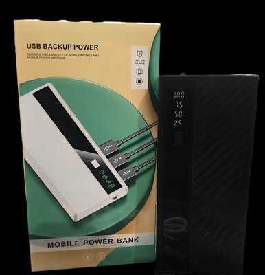 Повербанк LED Lighting Power Bank 20000 mAh Зовнішній акумулятор POWB20 фото